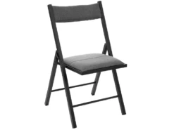 Lot De 4 Chaise D'appoint Pliable En Bambou Coloris Naturel - Longueur 50 X Profondeur 49 X Hauteur 85 Cm