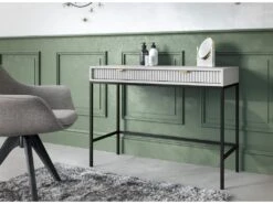 Console Avec 2 Tiroirs - Gris - LIOUBA De Pascal MORABITO