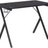 Mana Table De Gamer Avec Support Pour Casque, Porte-boisson, Noir.