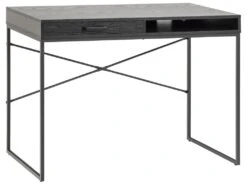 Sea Bureau 1 Tiroir Et 1 Compartiment, Noir.