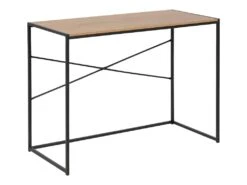 Bureau Sea B, Placage Chêne Sauvage, Noir.