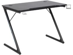 Trops Bureau Pour Gamer Avec Porte-gobelet, Noir.