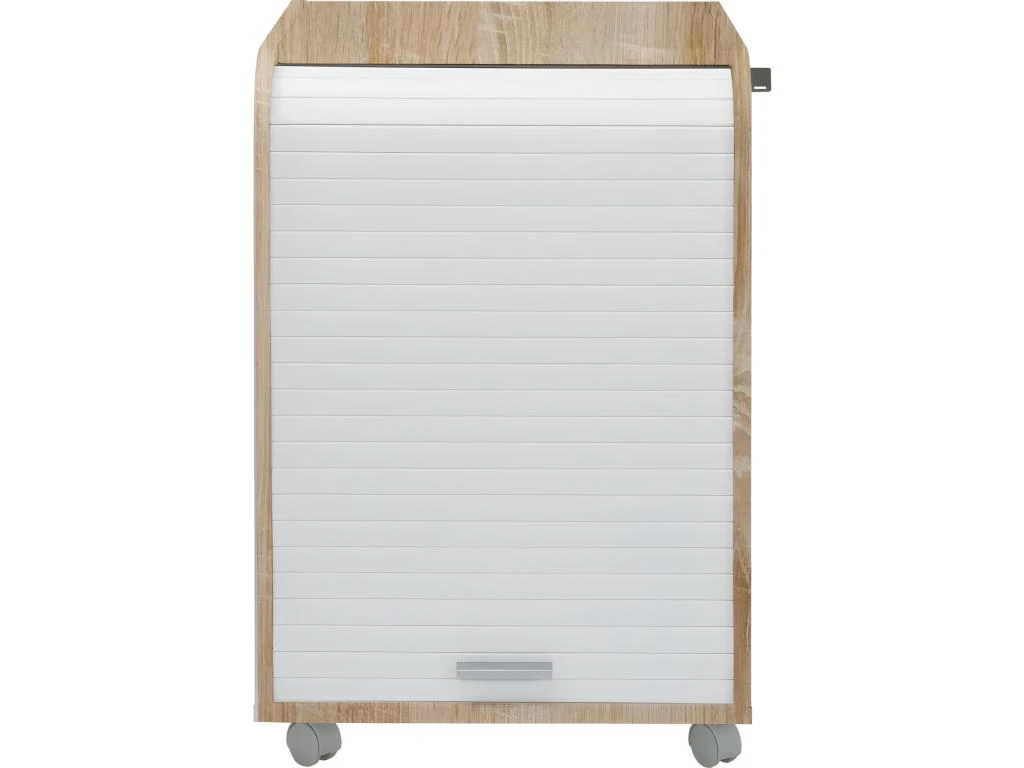 Caisson De Bureau Chêne Bicolore - Coloris: Blanc – Image 2