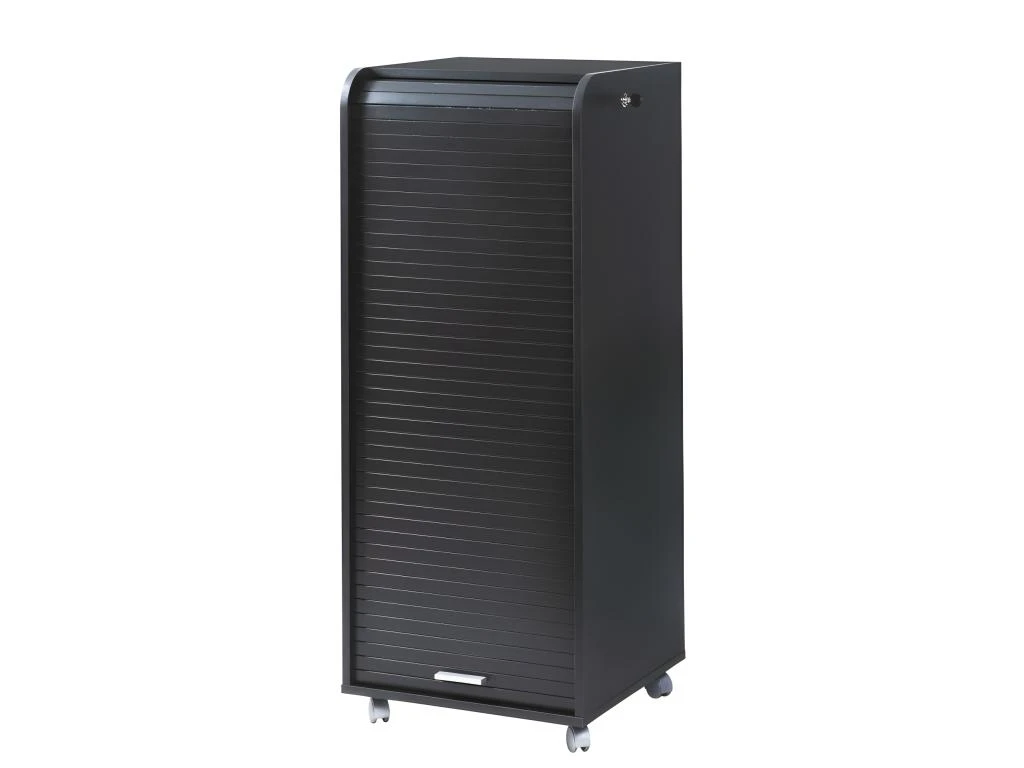 Caisson De Bureau Mobile Noir 108 Cm - Coloris: Noir