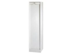 Classeur à Rideau Hauteur 172 Cm - Coloris: Blanc