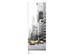 Classeur à Rideau Blanc 104 Cm - Coloris: Scene New York 504