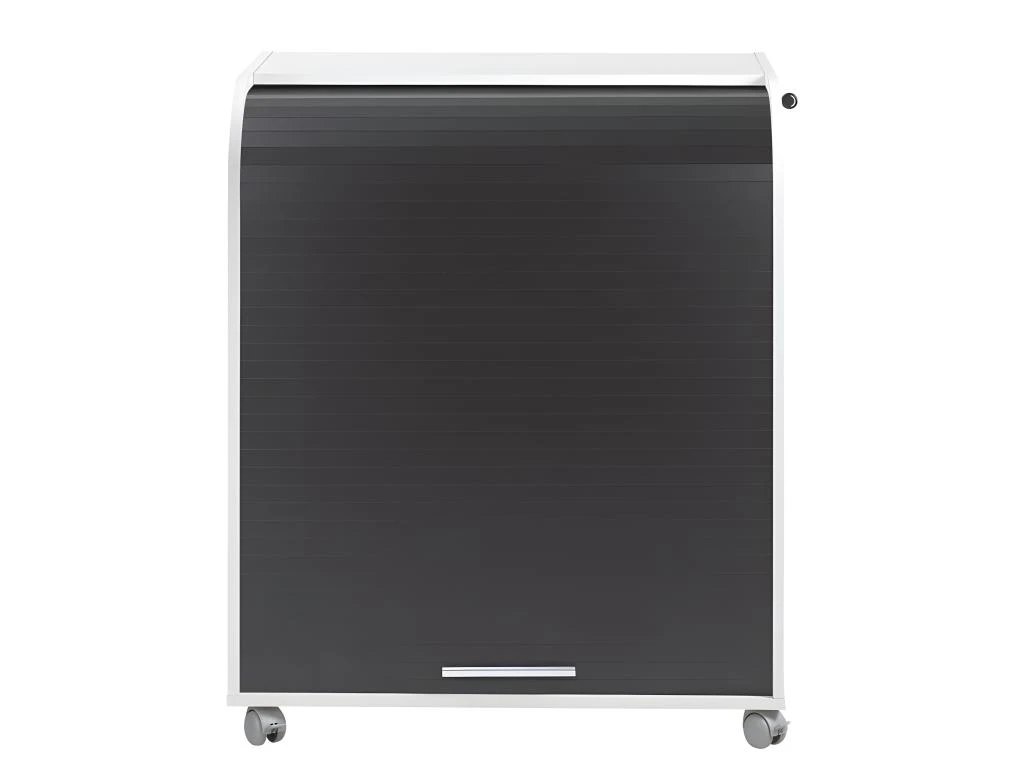 Bureau Informatique Blanc Et Noir – Image 3