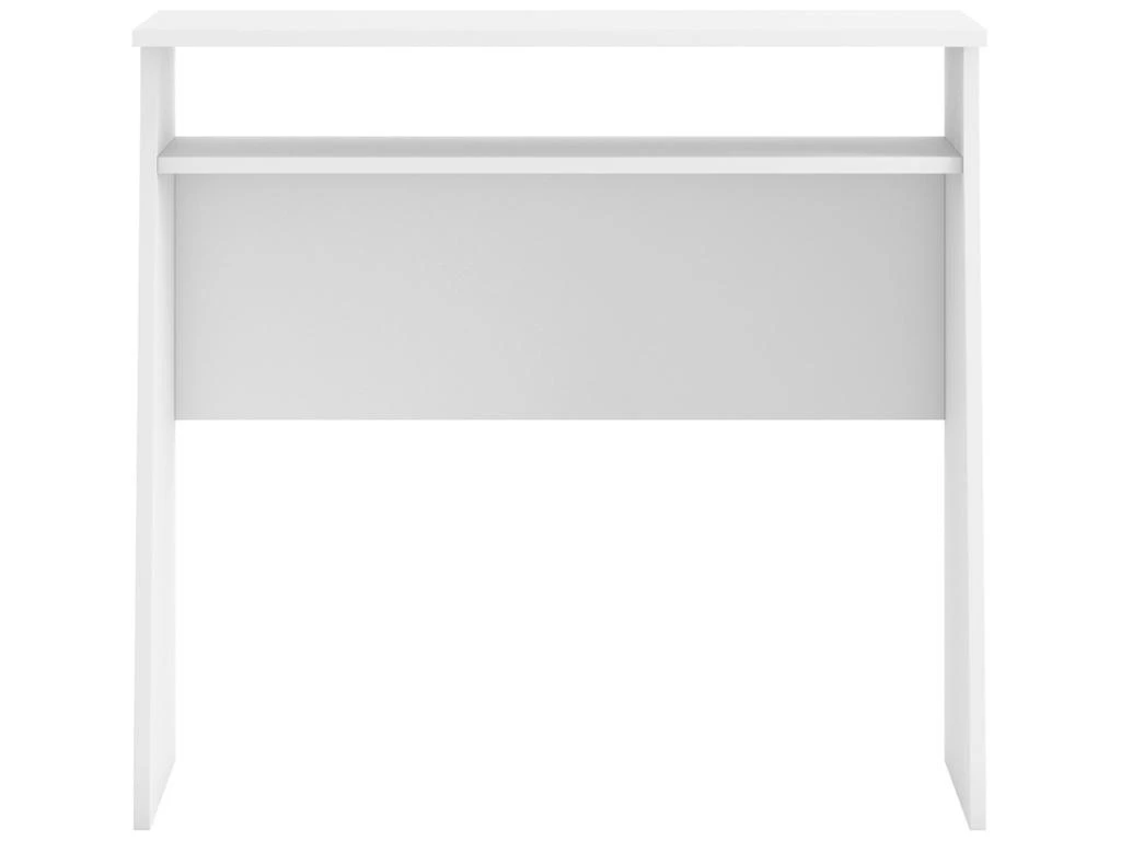 Bureau Nilson 1 Niche Couleur Blanc, 80 Cm Longueur – Image 2