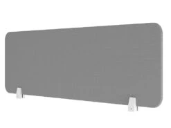 Séparateur De Bureau Professionnel - Tissu - Gris - L110 Cm - DOWNTOWN