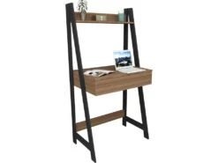 Bureau Secrétaire Châtaignier Noir