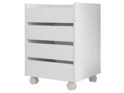 Tiroir Nevada4 Tiroirs 66X47X44Cm Blanc - Venprodin