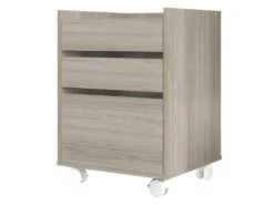 Tiroir Nevada3 Tiroirs 66X47X44Cm Nature - Venprodin