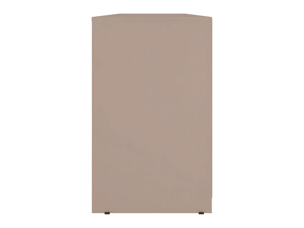 Bureau Gamer 1 Caisson 1 Tiroir Taupe – Image 5