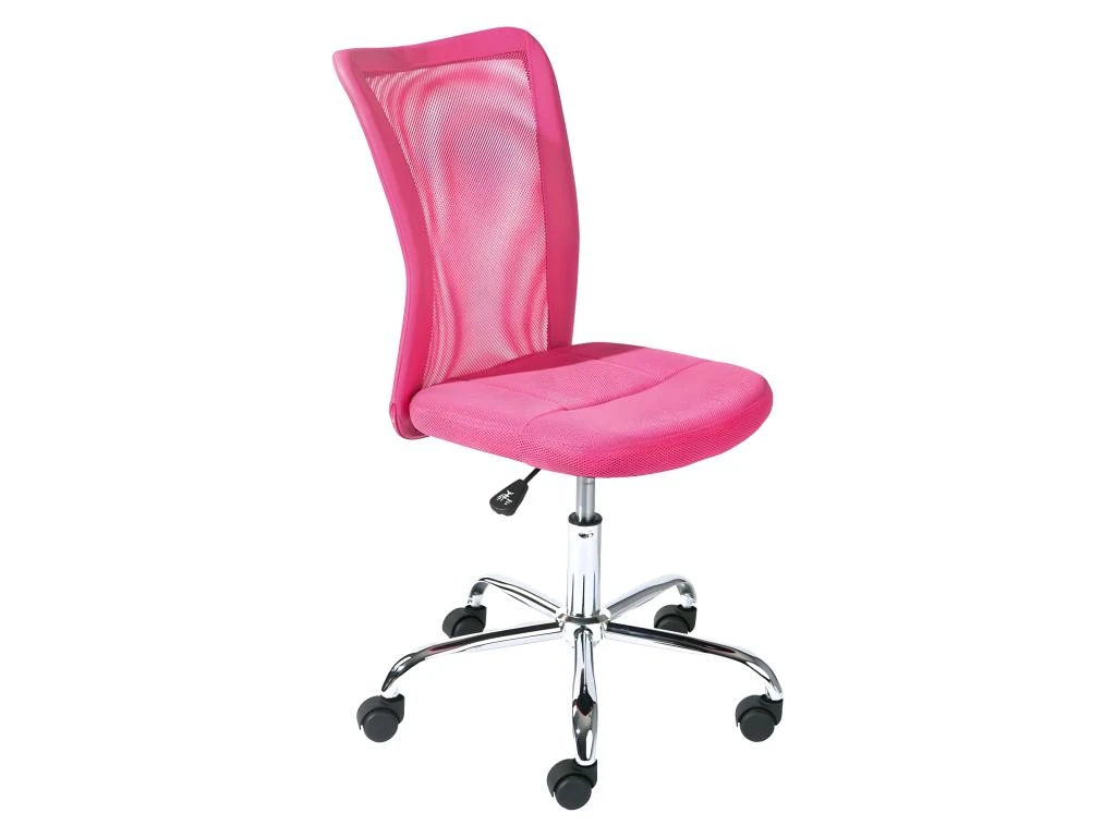 DRUSUS - Pack Bureau 2 Tiroirs Blanc Et Fauteuil Rose – Image 3