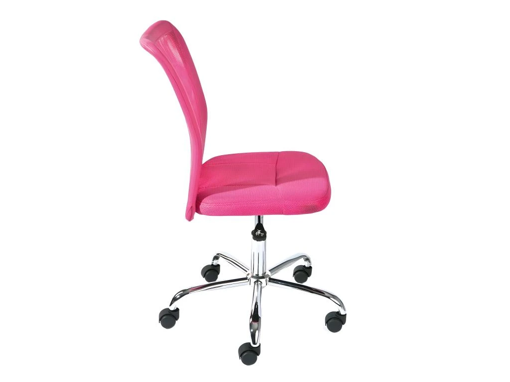 DRUSUS - Pack Bureau 2 Tiroirs Blanc Et Fauteuil Rose – Image 4