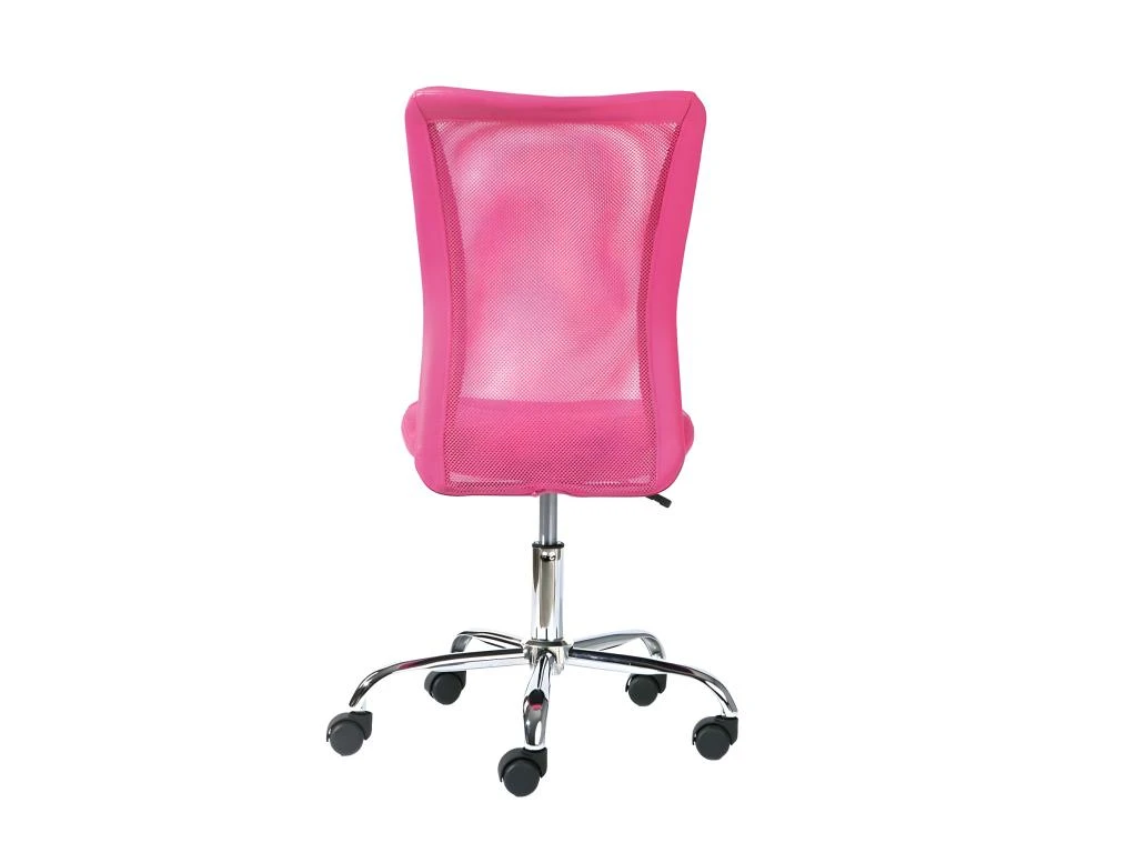 DRUSUS - Pack Bureau 2 Tiroirs Blanc Et Fauteuil Rose – Image 5