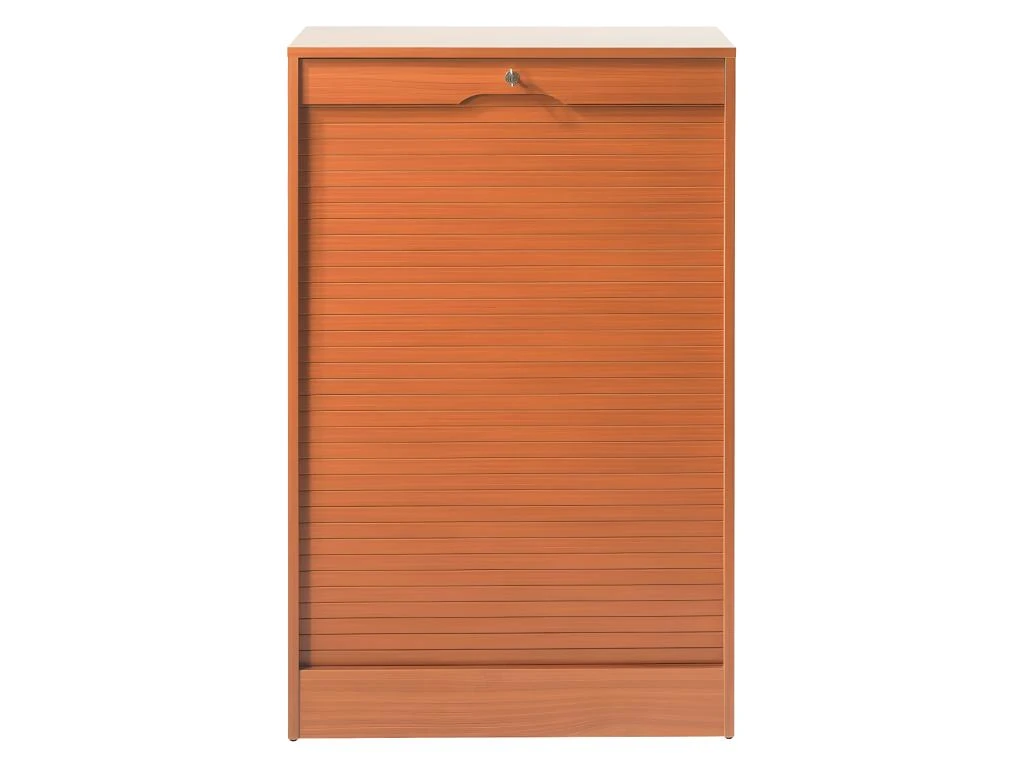 Classeur Double Ă Rideau Merisier Taille M - KLASS