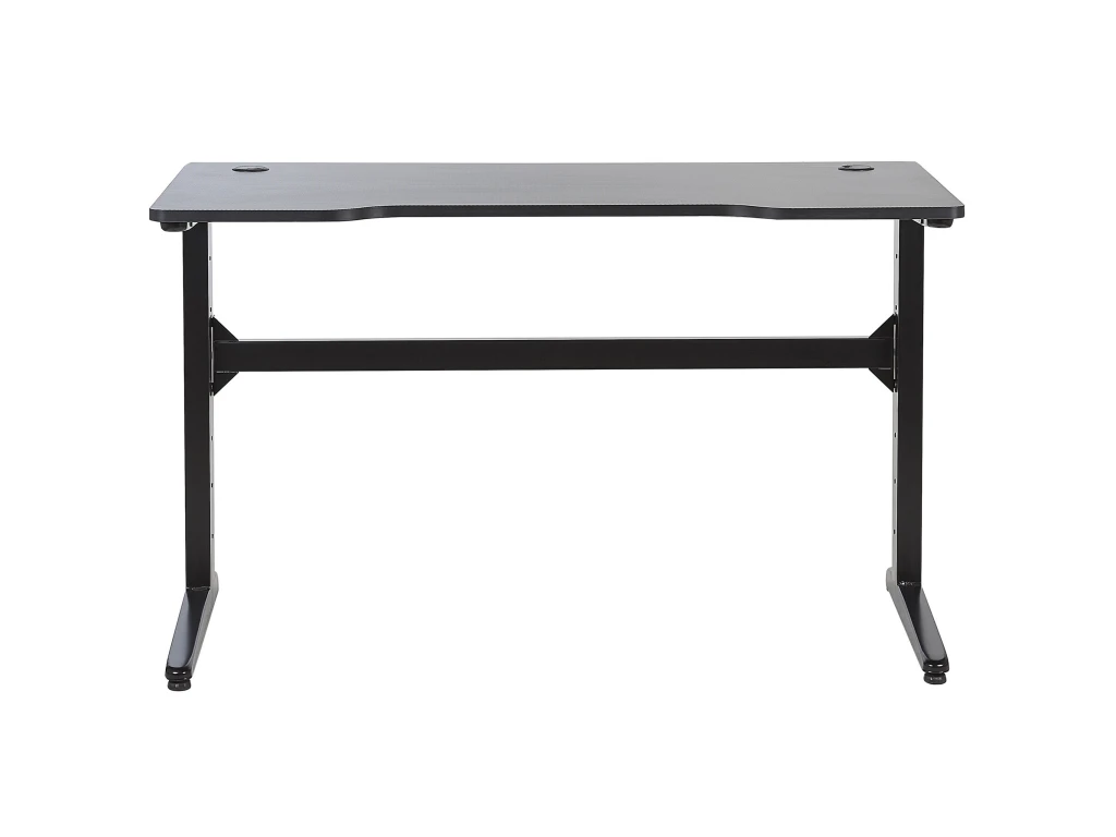 Bureau Gamer éclairage LED 120 X 60 Cm Noir DEXTER – Image 7