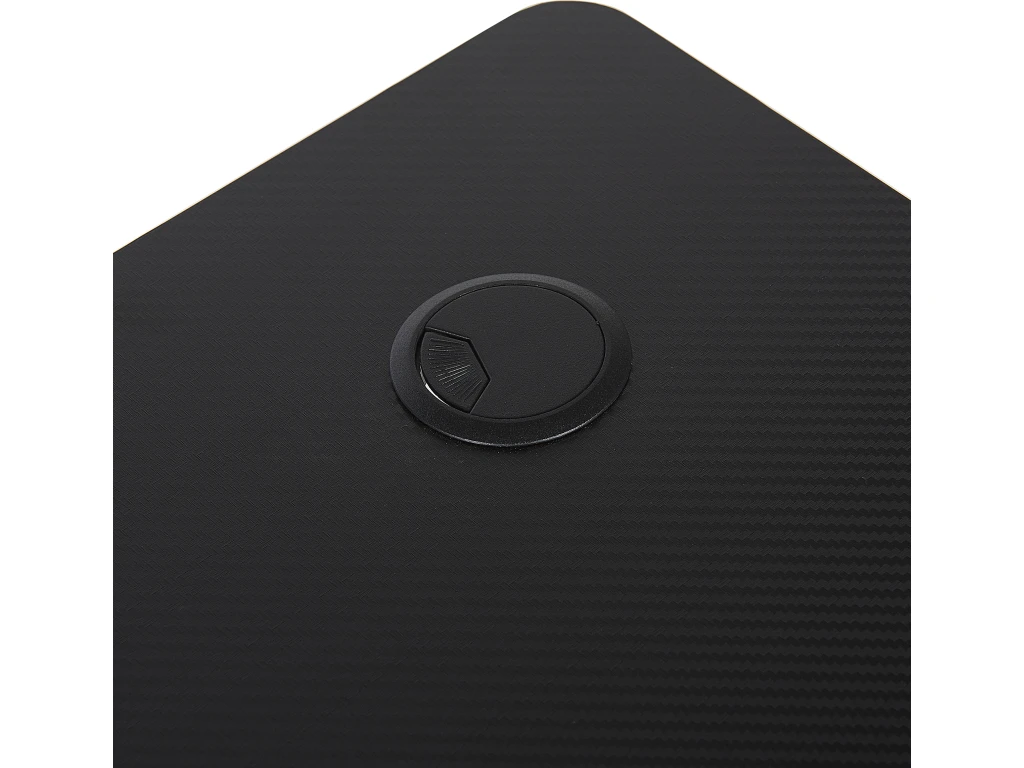 Bureau Gamer éclairage LED 120 X 60 Cm Noir DEXTER – Image 9