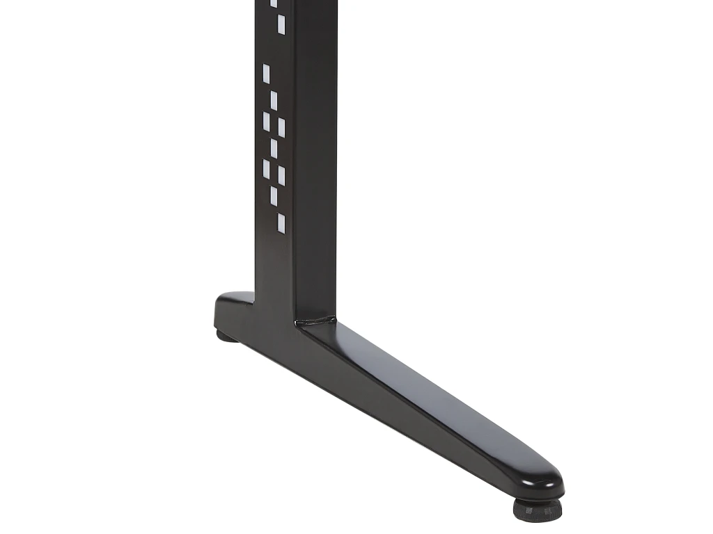 Bureau Gamer éclairage LED 120 X 60 Cm Noir DEXTER – Image 10