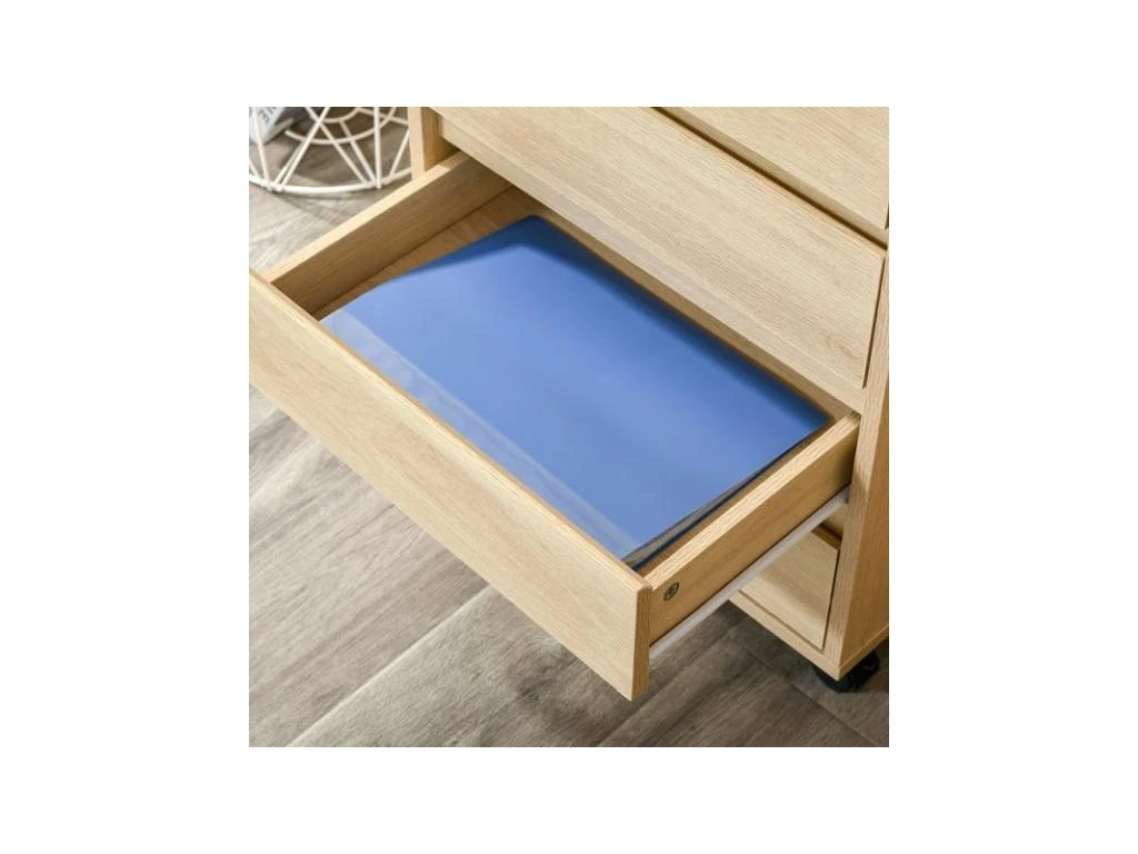 Caisson De Bureau LEVALLOIS Bois Clair â Image 6