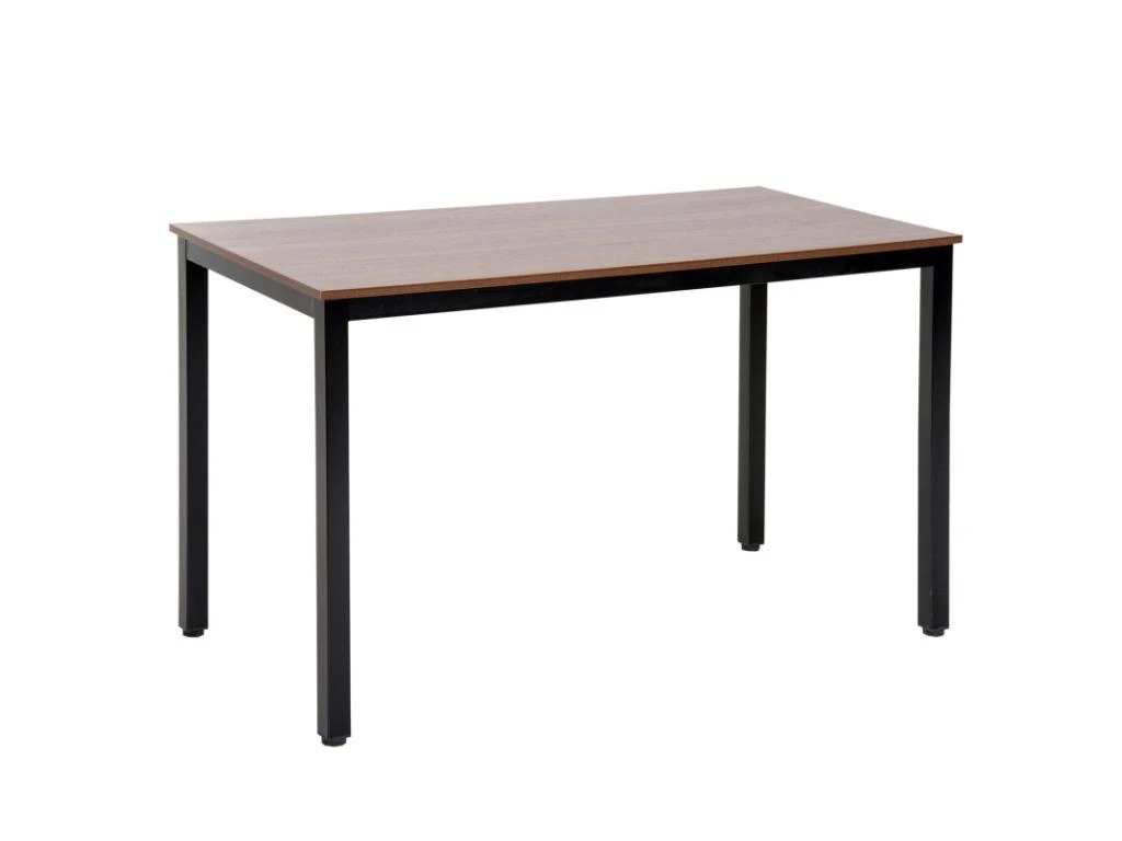 Meuble De Bureau Multifonction Noyer Et Noir