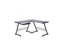 Bureau D'angle Informatique Tom Noir