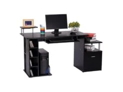 Bureau Informatique Tropicolo Noir