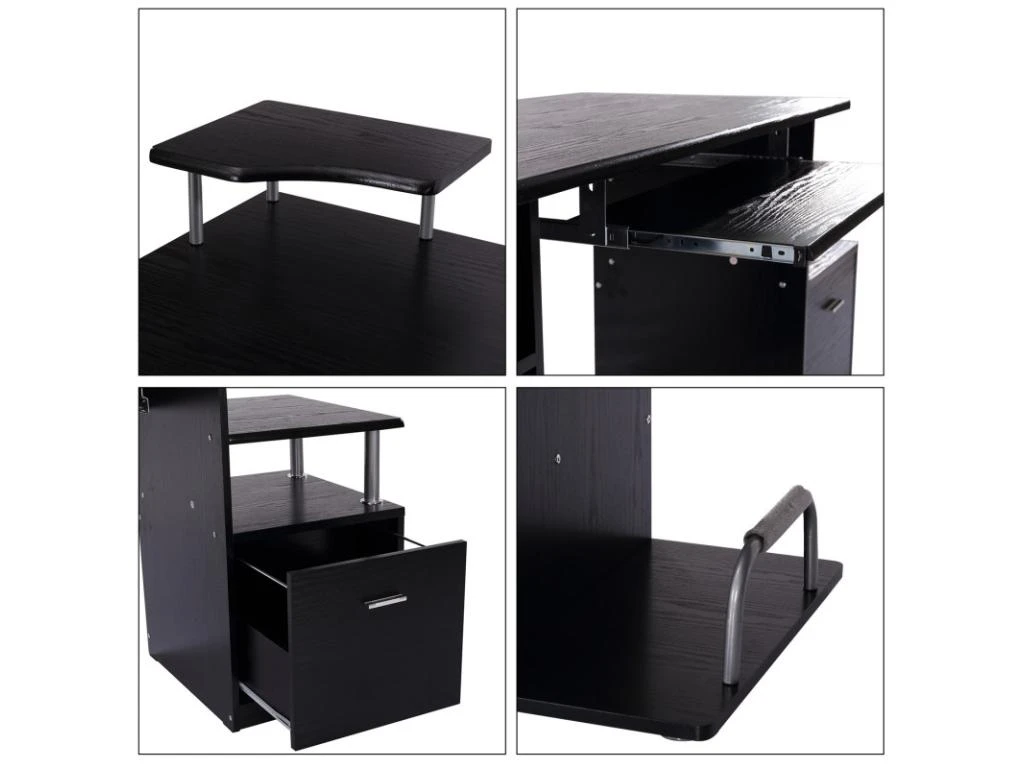 Bureau Informatique Tropicolo Noir – Image 8