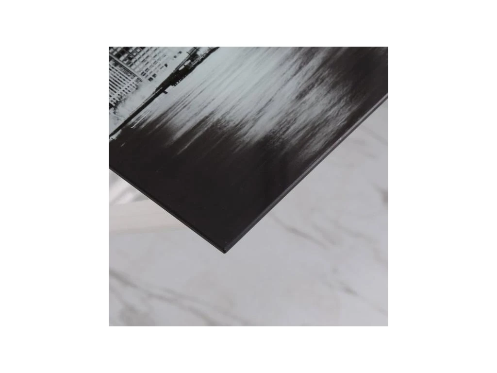 Bureau Verre Trempé NEW-YORK Blanc – Image 6