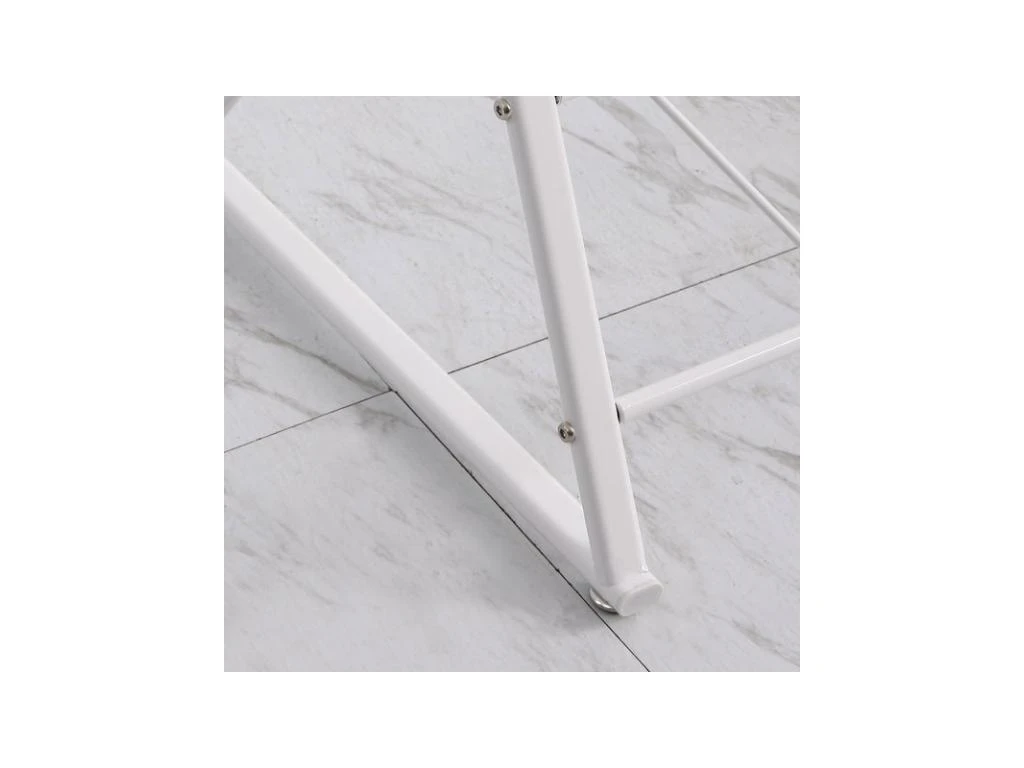 Bureau Verre Trempé NEW-YORK Blanc – Image 8