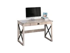 Bureau Design TOMMY Bois Et Noir
