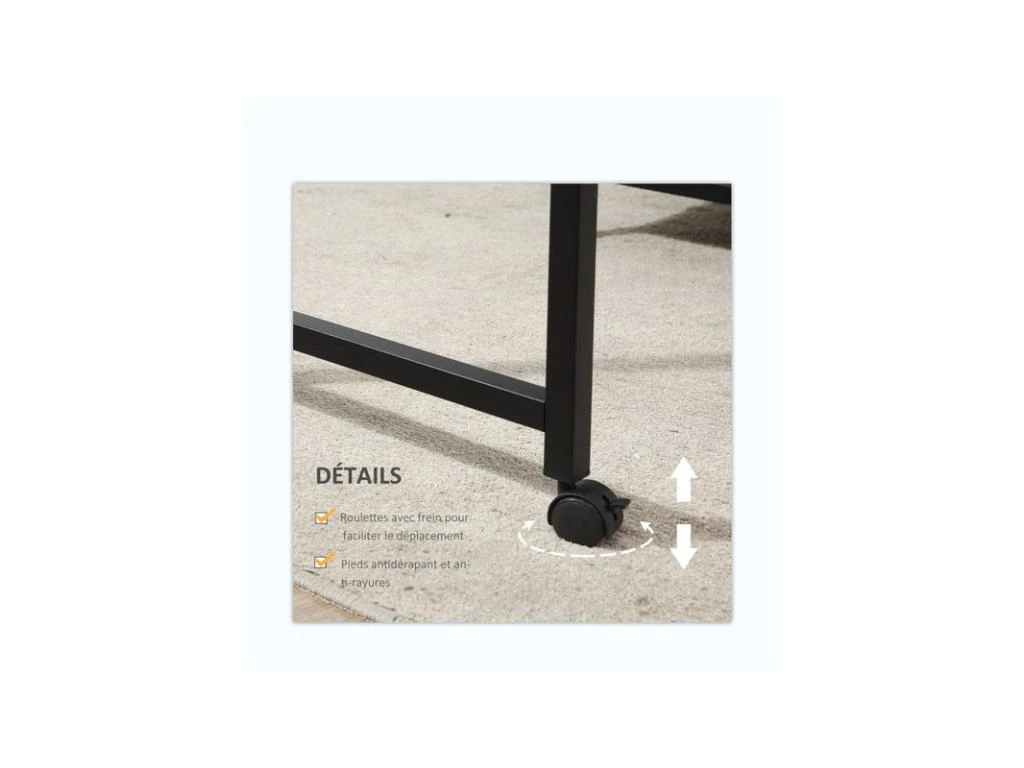 Bureau D'angle PETER Brun – Image 7