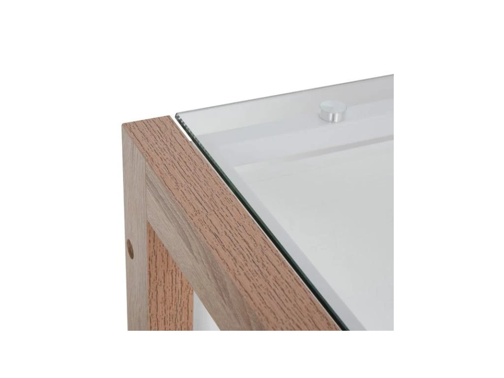 Bureau STANFORD Blanc Et Bois – Image 8