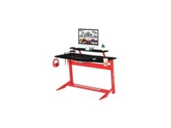 Bureau Gaming Taroudant Rouge/Noir
