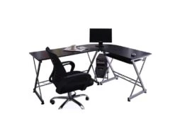 Bureau Informatique – Noir/gris