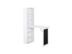 Bureau Mural Bibliothèque FLORY Blanc