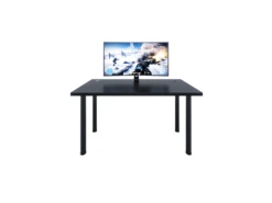 Bureau Gaming Noir, Bureau Gamer, Bureau D'ordinateur, Bureau De Jeu Bureau, 120 X 73 X 60 Cm