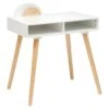Bureau Enfant 2 Cases Blanc Galip Atmosphera - Blanc