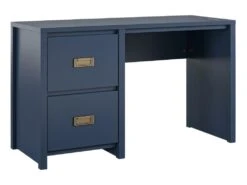 Bureau Caisson 2 Tiroirs En MDF Marine