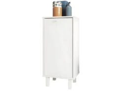 Caisson De Rangement Blanc 1 Porte H 83 Cm