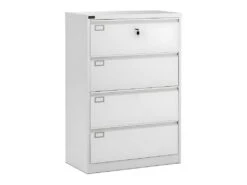 Meuble De Classement Suspendu 132 Cm 4 Tiroirs Acier 14_0002485