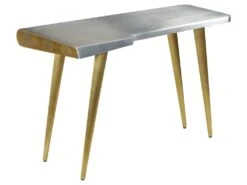 Bureau Table Meuble Travail Informatique Aviateur Avion Vintage Style Aviateur 120 Cm 0502084