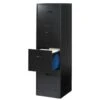 Classeur 4 Tiroirs 100 Dossiers Suspendus - Coloris: Noir