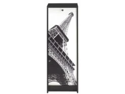 Classeur à Rideau Noir 104 Cm - Coloris: Tour Eiffel 750 751