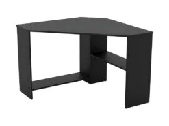 Bureau D'angle Design Collection KARO Coloris Noir.