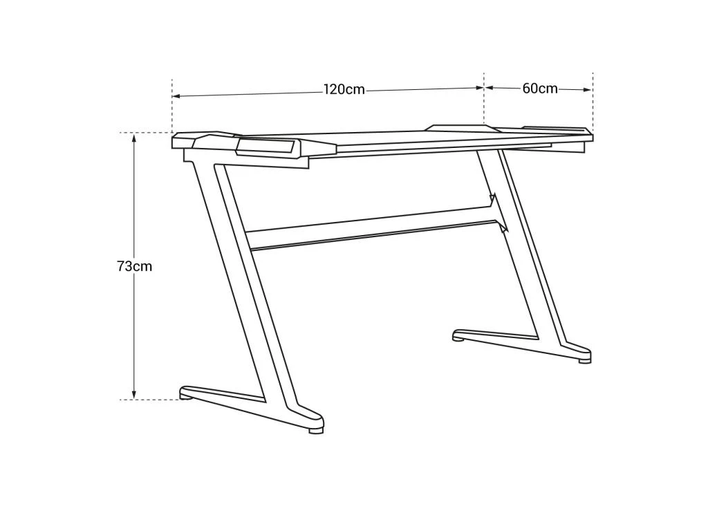 Bureau Gamer à LED LARA - HAPPY GARDEN – Image 5