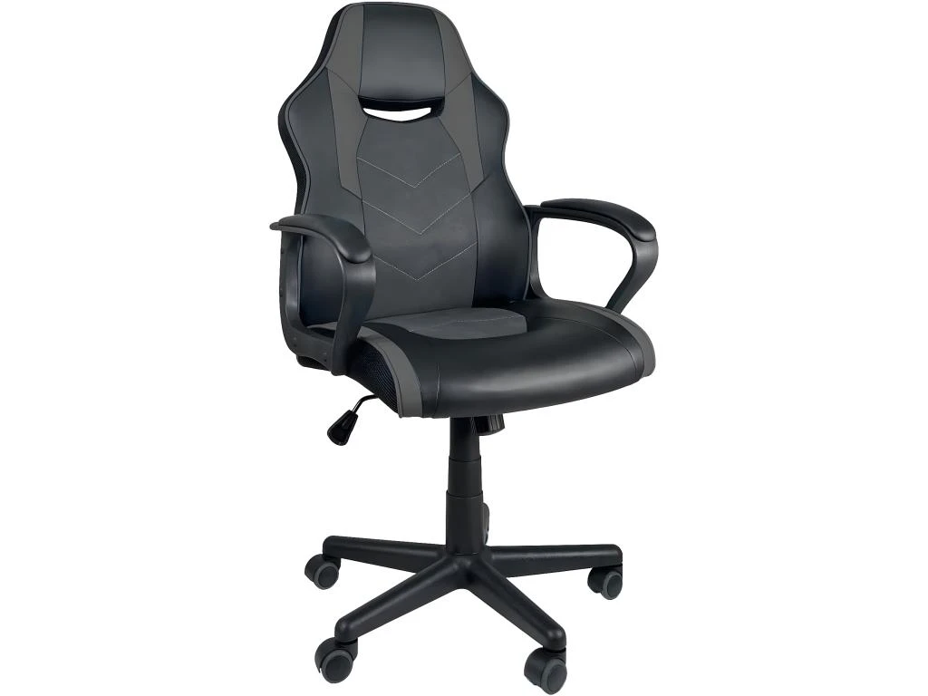KAYELLES Fauteuil Gamer Racing Basculant FLIP (noir Gris)