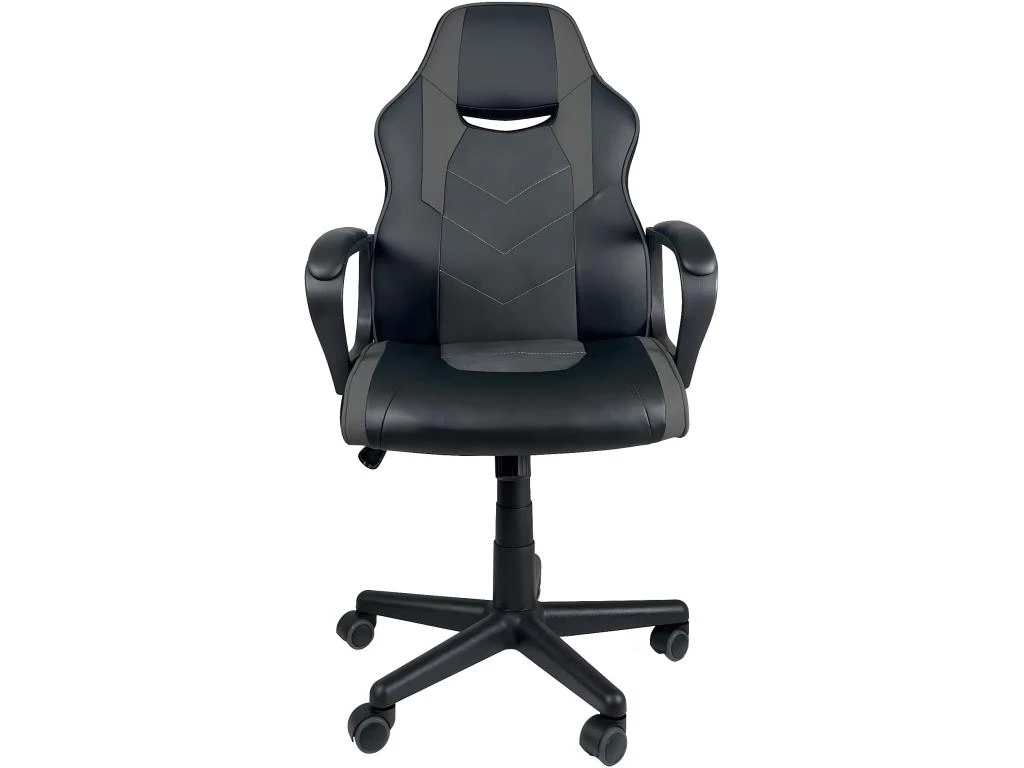 KAYELLES Fauteuil Gamer Racing Basculant FLIP (noir Gris) – Image 2