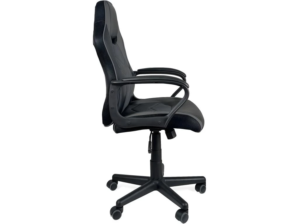 KAYELLES Fauteuil Gamer Racing Basculant FLIP (noir Gris) – Image 3